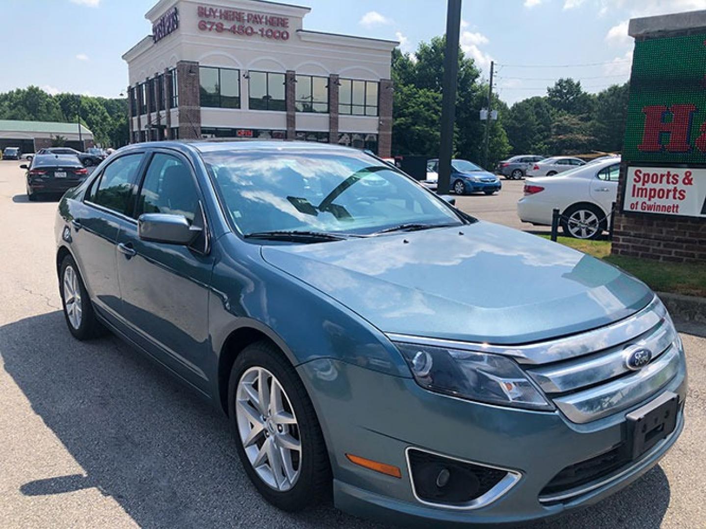 2012 Ford Fusion SEL (3FAHP0JA5CR) with an 2.5L L4 DOHC 16V engine, located at 7710 Tara Blvd, Jonesboro, GA, 30236, (678) 450-1000, 33.544365, -84.367821 - Photo#7