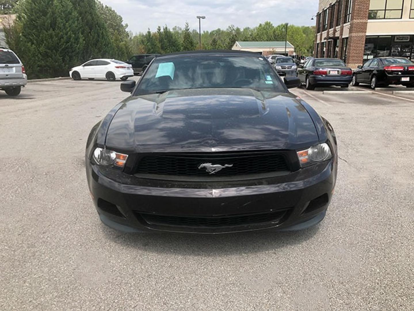 2012 Ford Mustang V6 Convertible (1ZVBP8EM9C5) with an 3.7L V6 DOHC 24V engine, located at 7710 Tara Blvd, Jonesboro, GA, 30236, (678) 450-1000, 33.544365, -84.367821 - Photo#2