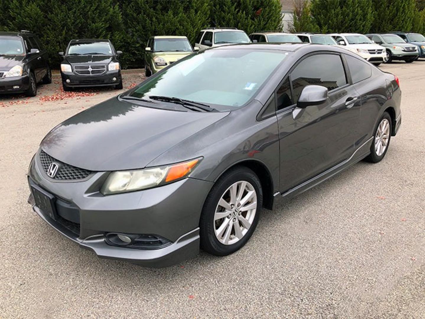 2012 Honda Civic EX-L Coupe 5-Spd AT (2HGFG3B19CH) with an 1.8L L4 SOHC 16V engine, 5-Speed Automatic transmission, located at 7710 Tara Blvd, Jonesboro, GA, 30236, (678) 450-1000, 33.544365, -84.367821 - Photo#2