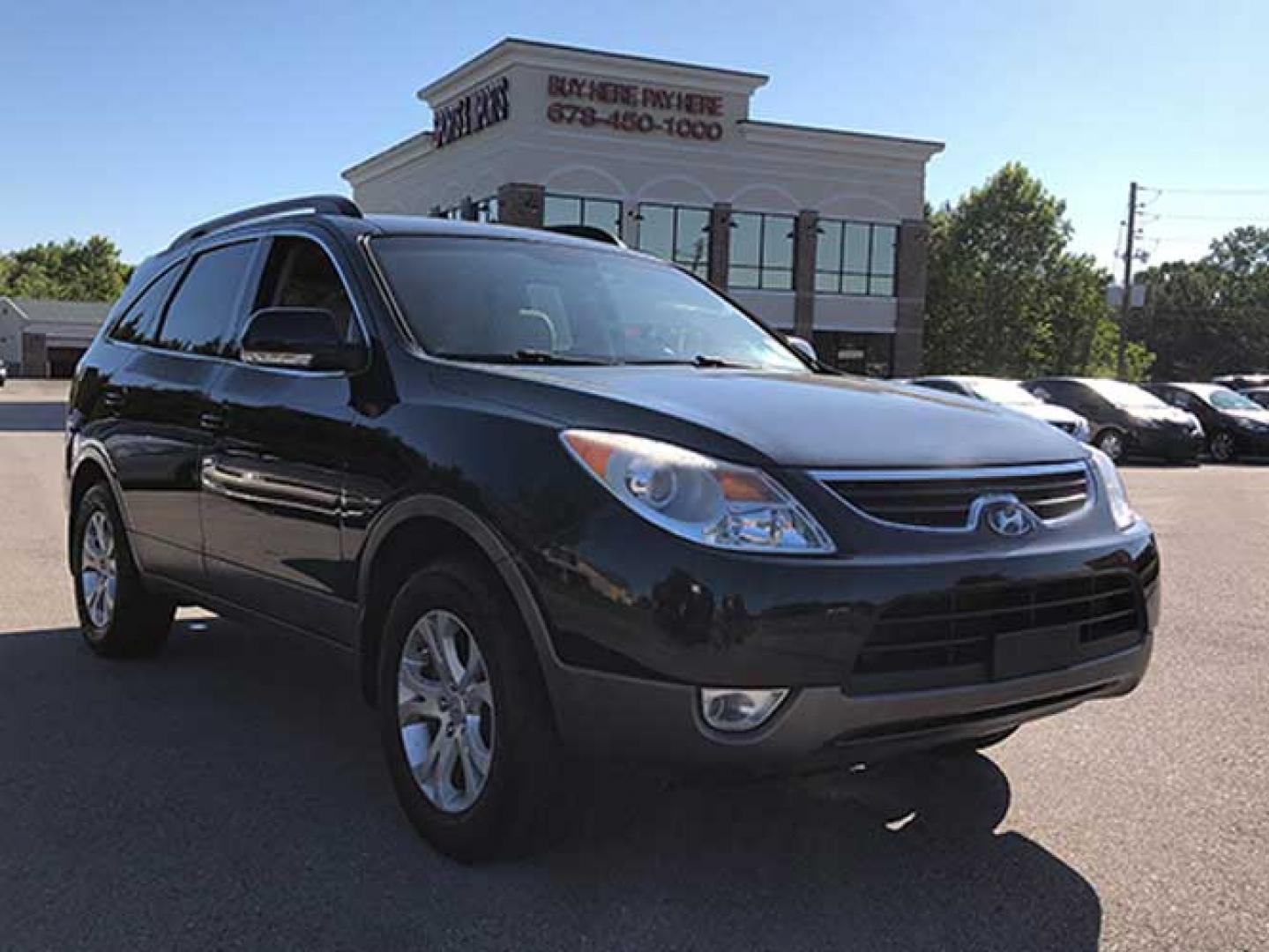 2012 Hyundai Veracruz Limited (KM8NU4CC7CU) with an 3.8L V6 DOHC 24V engine, 6-Speed Automatic transmission, located at 7710 Tara Blvd, Jonesboro, GA, 30236, (678) 450-1000, 33.544365, -84.367821 - At Sports and Imports we'll get you approved for an auto loan right here, whatever your credit! Our buy here, pay here financing means you only need a driver's license and proof of income. Call us at 678-450-1000 for more information and get you driving today! LOW DOWN PAYMENT ($799) We match yo - Photo#0