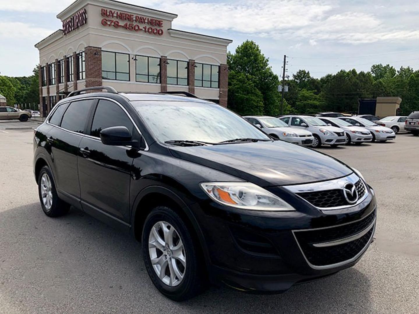 2012 Mazda CX-9 Sport (JM3TB2BA4C0) with an 3.7L V6 DOHC 24V engine, 6-Speed Automatic transmission, located at 7710 Tara Blvd, Jonesboro, GA, 30236, (678) 450-1000, 33.544365, -84.367821 - Photo#0