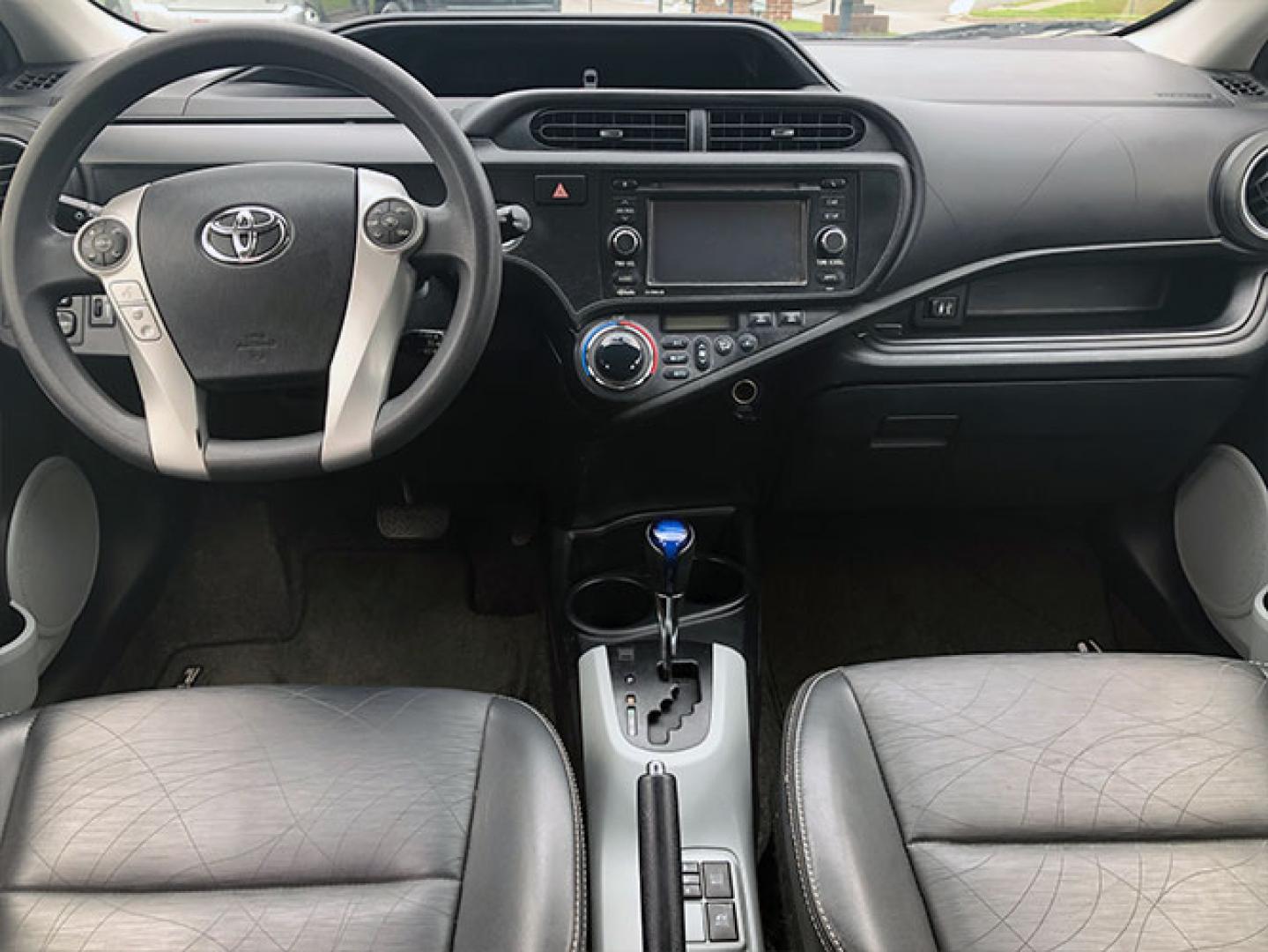 2012 Toyota Prius c One (JTDKDTB38C1) with an 1.5L L4 DOHC 16V HYBRID engine, Cvt transmission, located at 7710 Tara Blvd, Jonesboro, GA, 30236, (678) 450-1000, 33.544365, -84.367821 - Photo#9