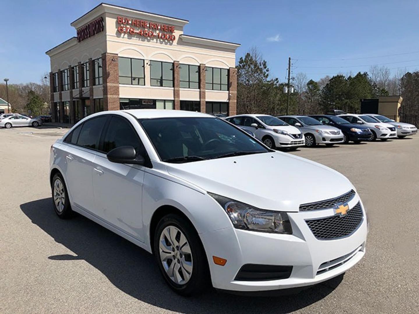 2014 Chevrolet Cruze LS Auto (1G1PA5SH8E7) with an 1.8L L4 DOHC 16V FFV engine, 6-Speed Automatic transmission, located at 620 Jesse Jewell Pkwy, Gainesville, GA, 30501, (678) 450-1000, 34.305923, -83.809784 - Photo#0