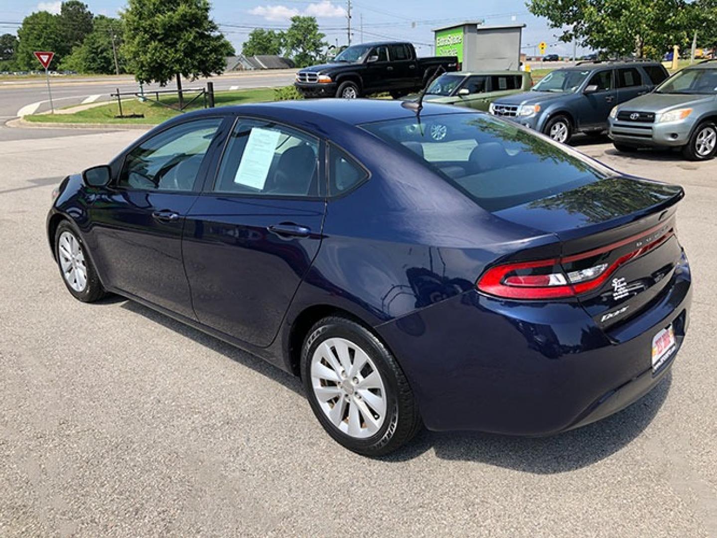 2014 Dodge Dart SXT (1C3CDFBB8ED) with an 2.4L L4 DOHC 16V engine, located at 7710 Tara Blvd, Jonesboro, GA, 30236, (678) 450-1000, 33.544365, -84.367821 - Photo#2