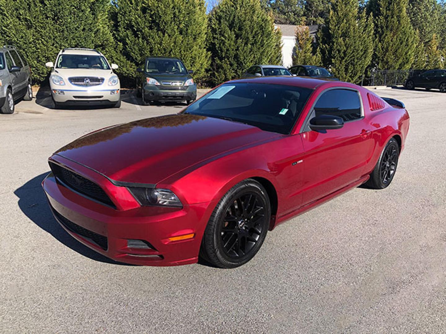 2014 Ford Mustang V6 Coupe (1ZVBP8AM3E5) with an 3.7L V6 DOHC 24V engine, located at 7710 Tara Blvd, Jonesboro, GA, 30236, (678) 450-1000, 33.544365, -84.367821 - Photo#2