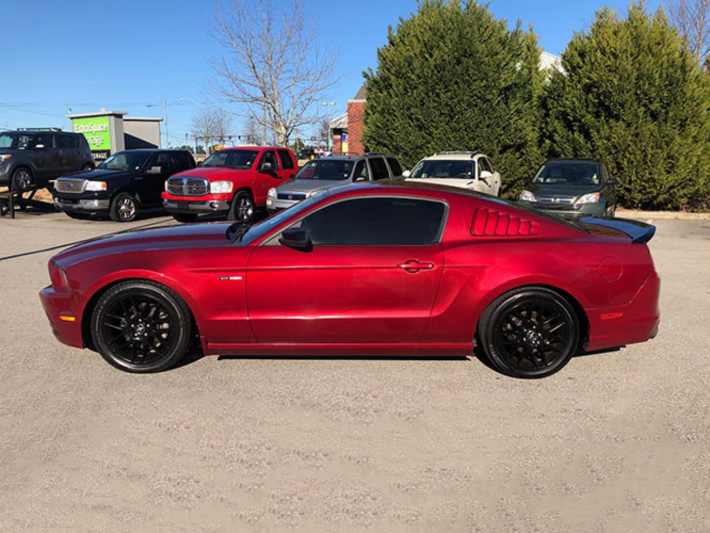 2014 Ford Mustang V6 Coupe (1ZVBP8AM3E5) with an 3.7L V6 DOHC 24V engine, located at 7710 Tara Blvd, Jonesboro, GA, 30236, (678) 450-1000, 33.544365, -84.367821 - Photo#3