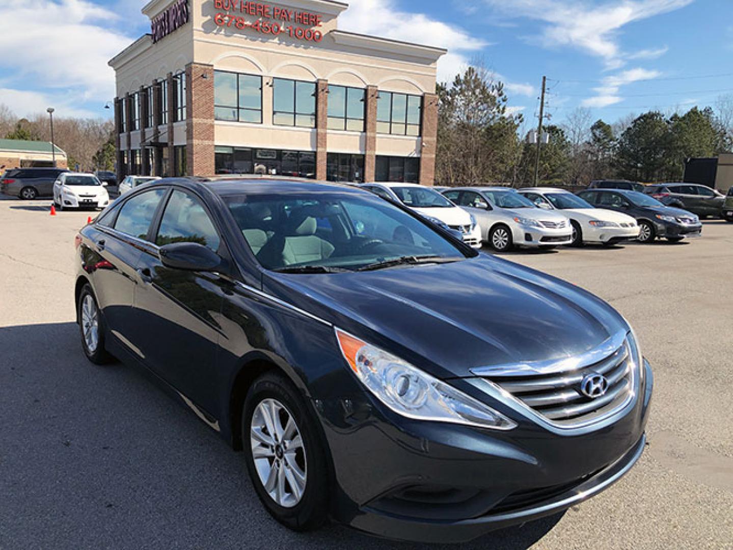 2014 Hyundai Sonata GLS (5NPEB4AC7EH) with an 2.4L L4 DOHC 16V engine, 6-Speed Automatic transmission, located at 7710 Tara Blvd, Jonesboro, GA, 30236, (678) 450-1000, 33.544365, -84.367821 - Photo#0