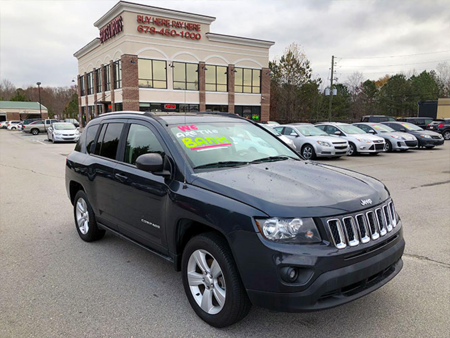 2014 Jeep Compass Sport FWD (1C4NJCBA4ED) with an 2.0L L4 DOHC 16V engine, located at 7710 Tara Blvd, Jonesboro, GA, 30236, (678) 450-1000, 33.544365, -84.367821 - Photo#0