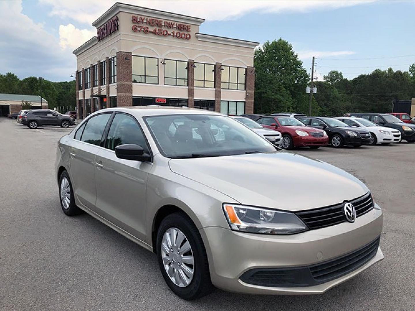 2014 Volkswagen Jetta S (3VW1K7AJ8EM) with an 2.0L L4 DOHC 20V engine, located at 7710 Tara Blvd, Jonesboro, GA, 30236, (678) 450-1000, 33.544365, -84.367821 - Photo#0