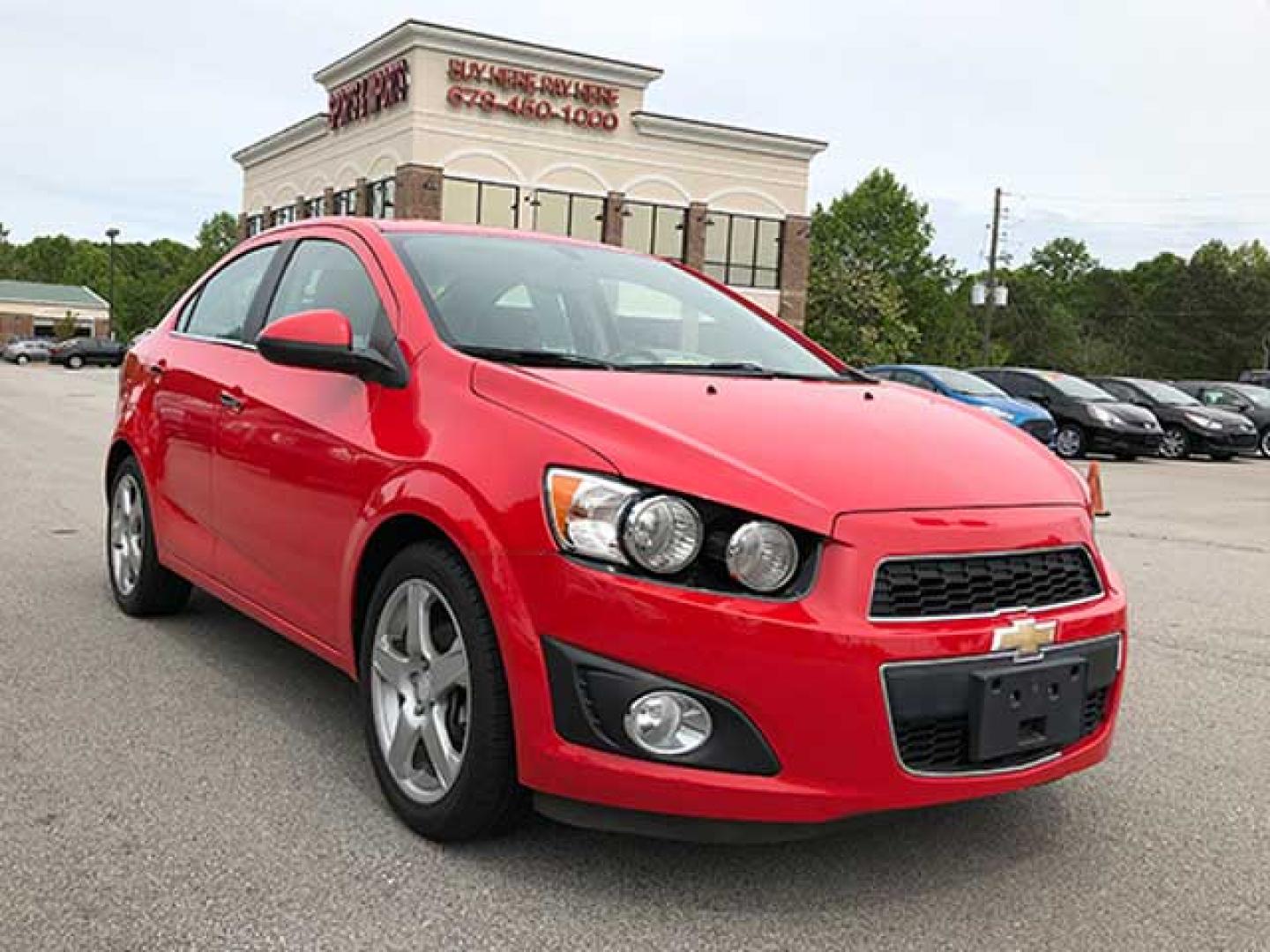 2015 Chevrolet Sonic LTZ Auto Sedan (1G1JE5SB8F4) with an 1.4L L4 DOHC 24V TURBO engine, 6-Speed Automatic transmission, located at 620 Jesse Jewell Pkwy, Gainesville, GA, 30501, (678) 450-1000, 34.305923, -83.809784 - At Sports and Imports we'll get you approved for an auto loan right here, whatever your credit! Our buy here, pay here financing means you only need a driver's license and proof of income. Call us at 678-450-1000 for more information and get you driving today! LOW DOWN PAYMENT ($499) We match yo - Photo#0