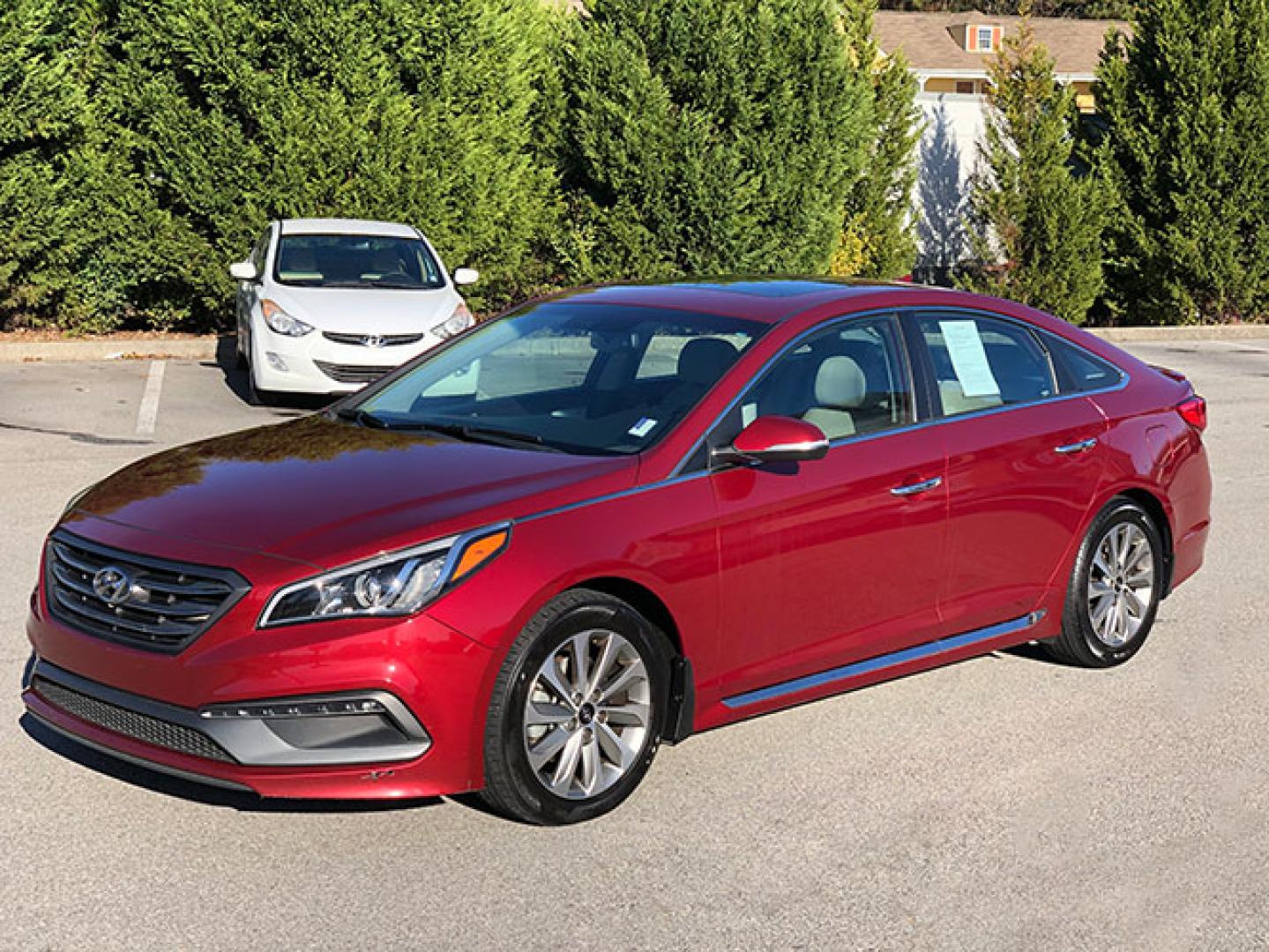 2016 Hyundai Sonata Sport (5NPE34AF6GH) with an 2.4L L4 DOHC 16V engine, 6-Speed Automatic transmission, located at 7710 Tara Blvd, Jonesboro, GA, 30236, (678) 450-1000, 33.544365, -84.367821 - Photo#2