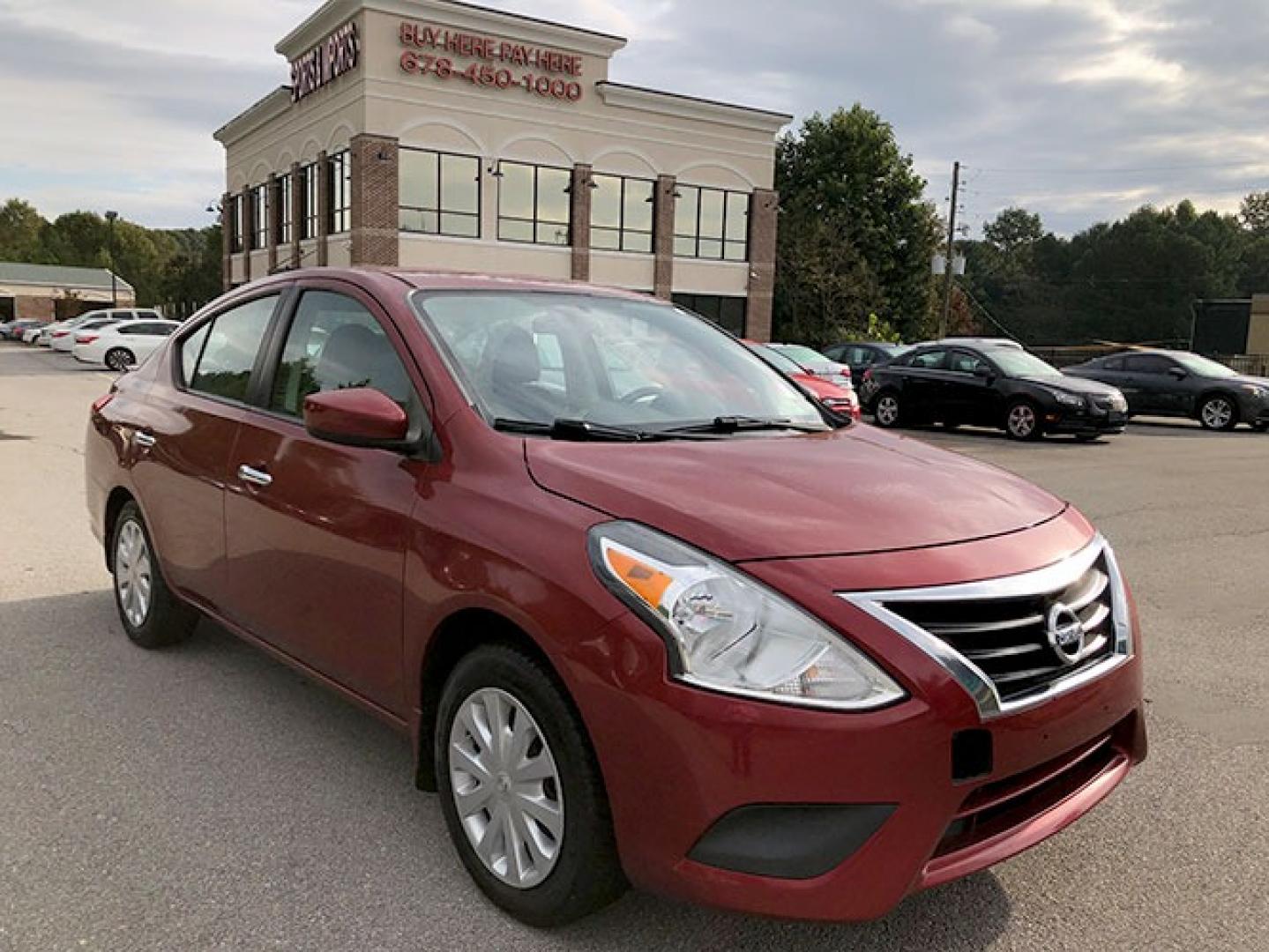 2016 Nissan Versa 1.6 S (3N1CN7AP6GL) with an 1.6L L4 DOHC 16V engine, Automatic transmission, located at 7710 Tara Blvd, Jonesboro, GA, 30236, (678) 450-1000, 33.544365, -84.367821 - Photo#0