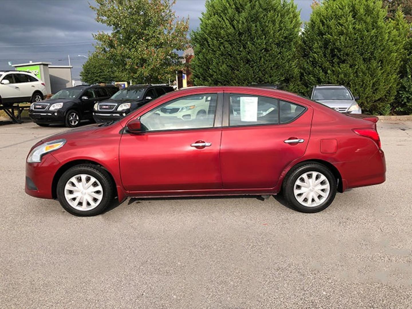 2016 Nissan Versa 1.6 S (3N1CN7AP6GL) with an 1.6L L4 DOHC 16V engine, Automatic transmission, located at 7710 Tara Blvd, Jonesboro, GA, 30236, (678) 450-1000, 33.544365, -84.367821 - Photo#3