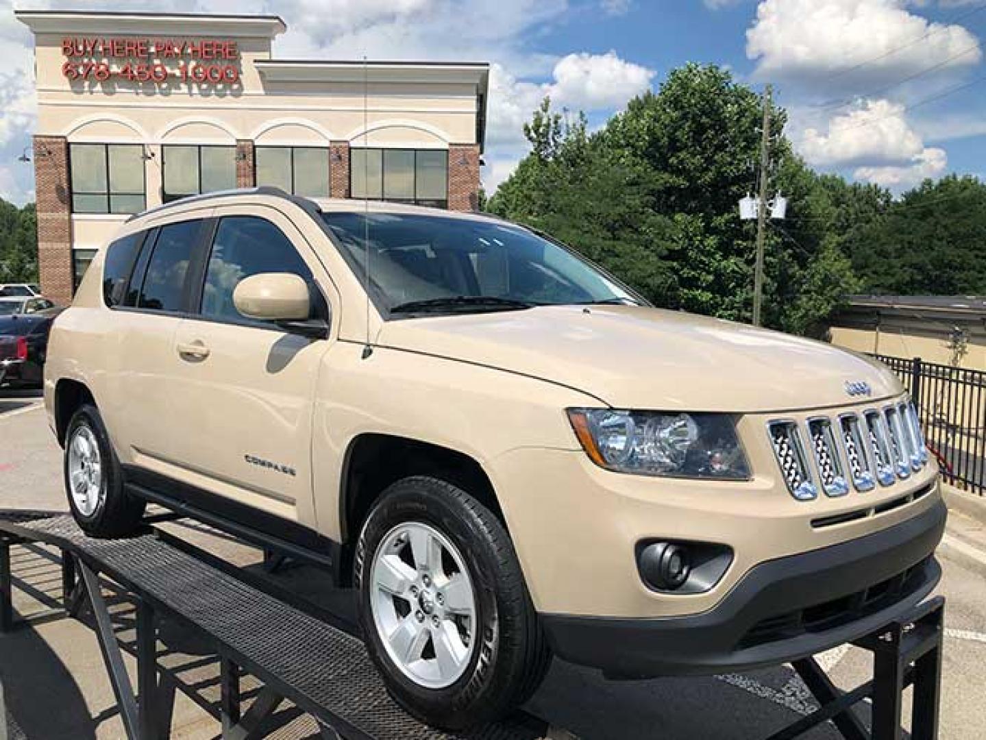 2017 Jeep Compass Latitude FWD (1C4NJCEB9HD) with an 2.4L L4 DOHC 16V engine, CVT transmission, located at 7710 Tara Blvd, Jonesboro, GA, 30236, (678) 450-1000, 33.544365, -84.367821 - Photo#0